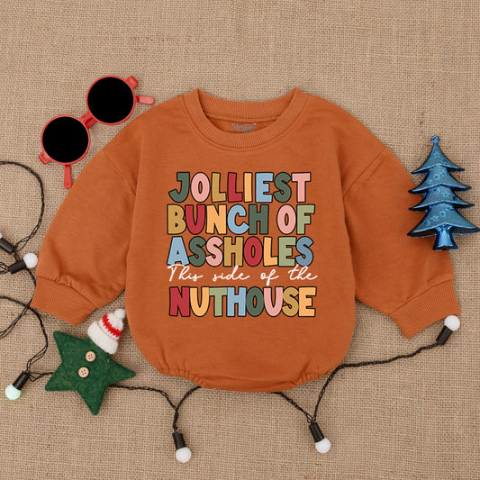 Festive Baby Christmas Bodysuit, Cozy Romper, Perfect Shower Gift