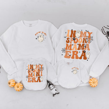 Spooky Family Outfits: Matching Sweaters & Halloween Costume Set