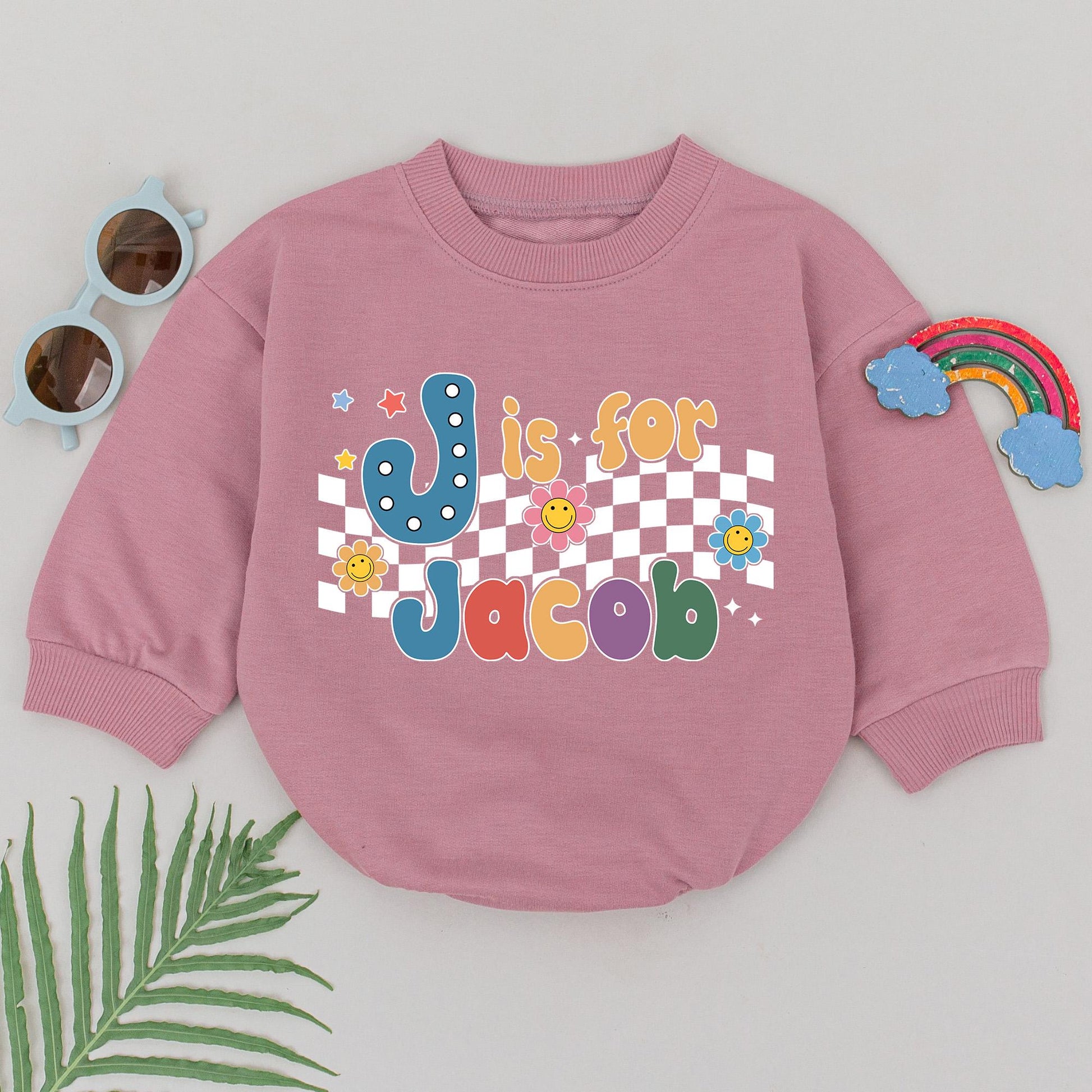Custom Baby Bubble Romper: Birthday, Spring Gifts for Girls/Boys