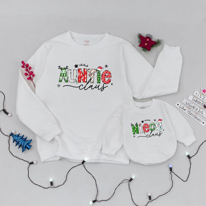 Auntie & Niece Christmas Sweaters: Trendy Family Matching Shirts