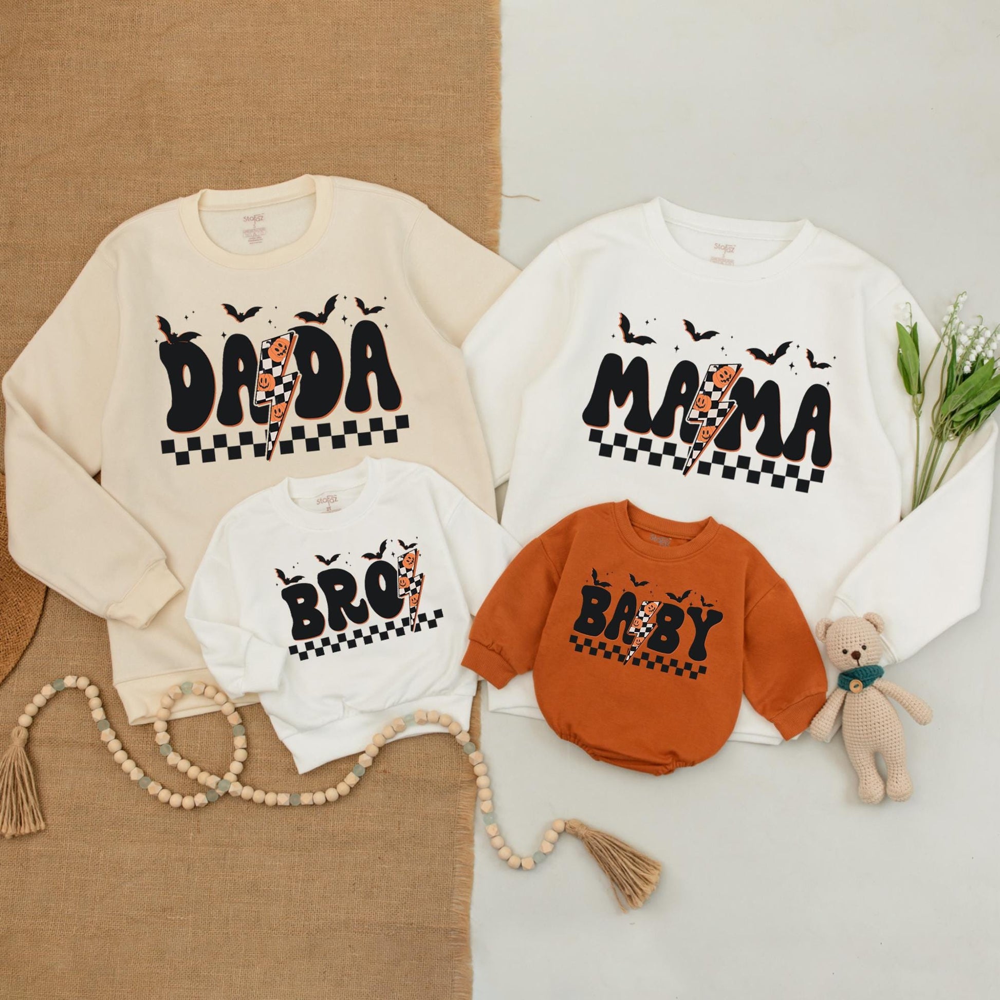 Matching Family Halloween Tops: Mommy & Me, Baby & Kids Styles