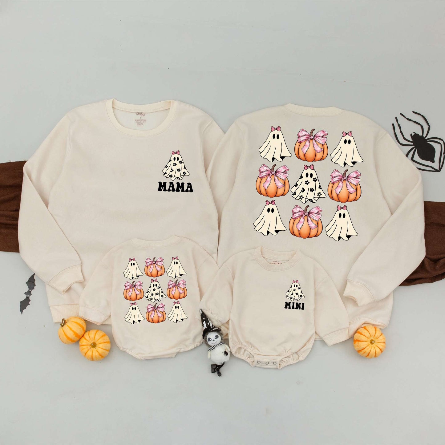 Mama & Mini Pumpkin Sweatshirts: Cozy Fall Family Outfits