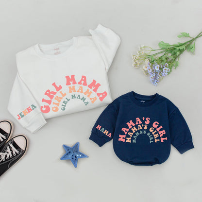 Matching Girl Mama & Mama's Girl Sweatshirts: Mommy and Me Outfits  