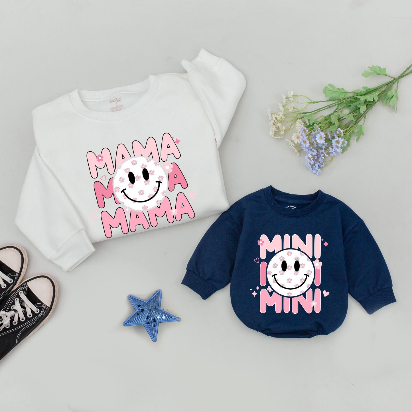 Cozy Mama & Mini Matching Sweatshirts, Perfect Baby Shower Gift