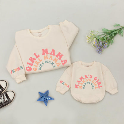 Matching Girl Mama & Mama's Girl Sweatshirts: Mommy and Me Outfits  