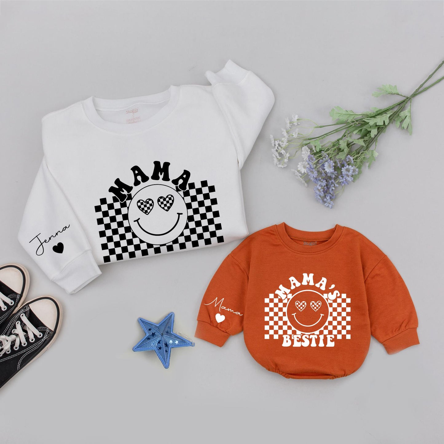 Mama & Mini Bestie Sweatshirts: Perfect for Showers, Birthdays & More