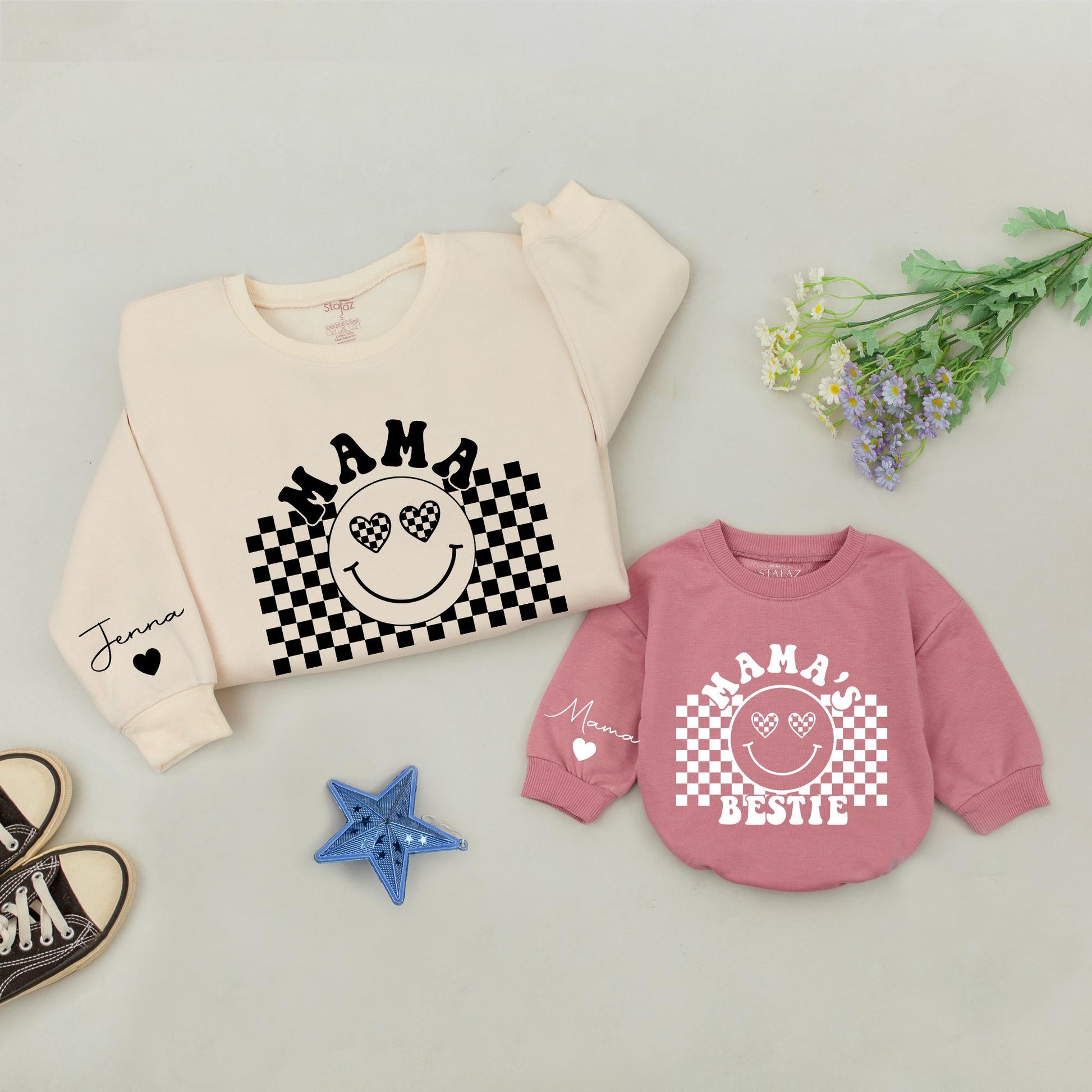 Mama & Mini Bestie Sweatshirts: Perfect for Showers, Birthdays & More