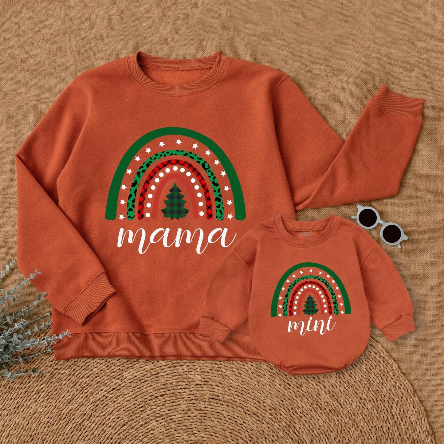 Matching Family Christmas Sweatshirts: Mommy & Me Holiday Style