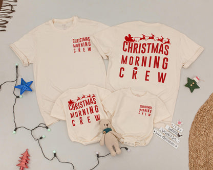 Matching Family Christmas Shirts: Personalized Vintage Mommy & Me