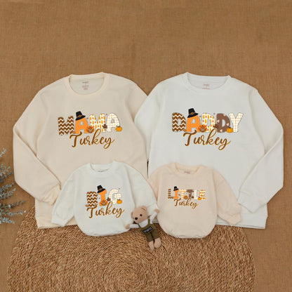 Thanksgiving Family Sweater Set: Fun Fall & Mommy and Me Outfits