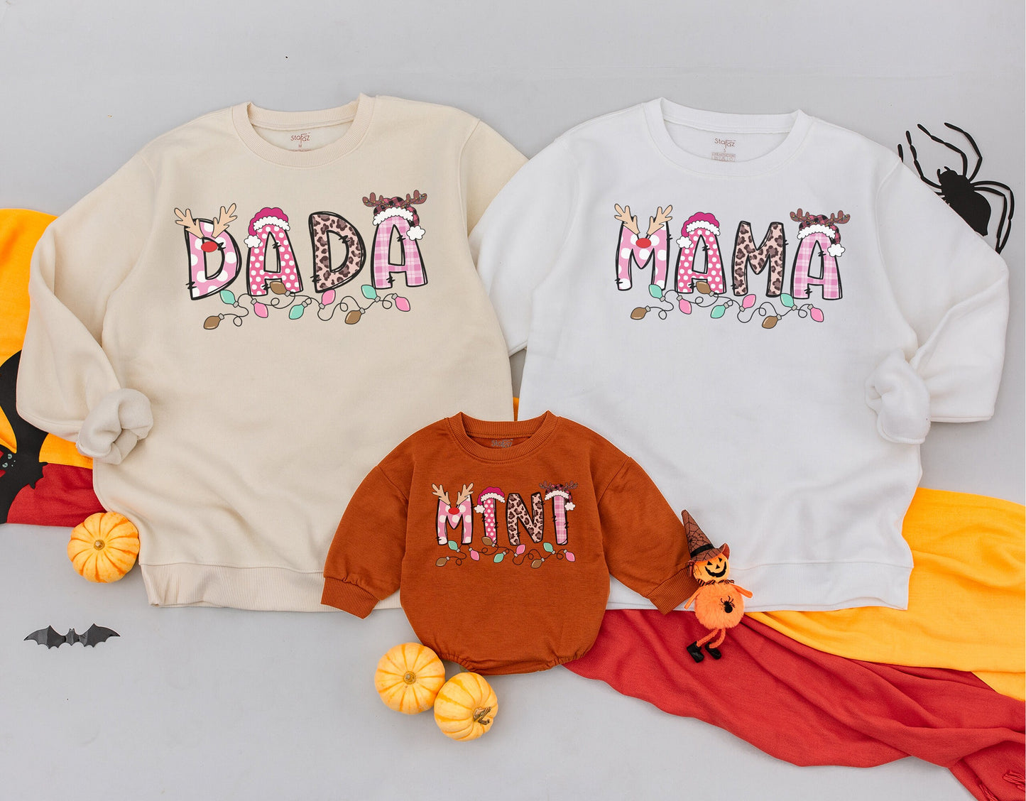 Matching Family Christmas Shirts: Personalized Cozy Holiday Outfits