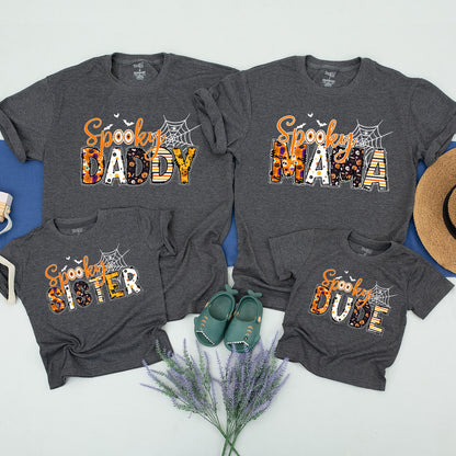 Spooky Family Halloween Tees: Mommy, Me, and Baby's 1st Birthday