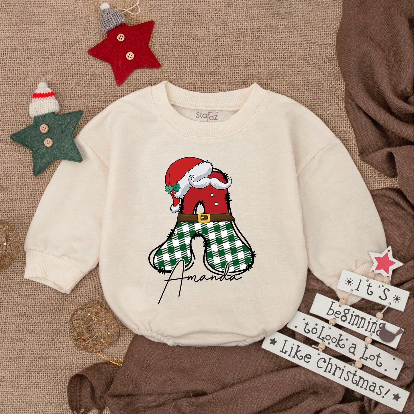 Festive Baby Christmas Romper and Bodysuit – Perfect Holiday Outfit