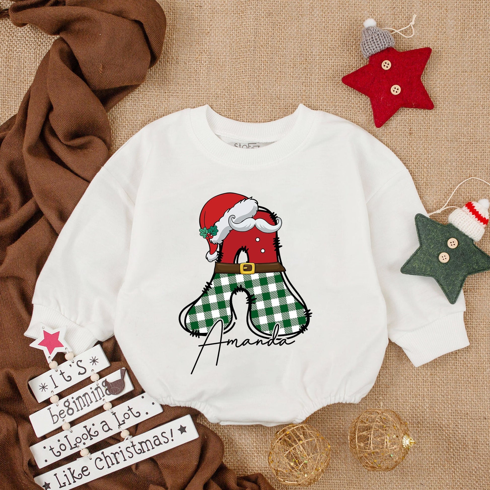 Festive Baby Christmas Romper and Bodysuit – Perfect Holiday Outfit