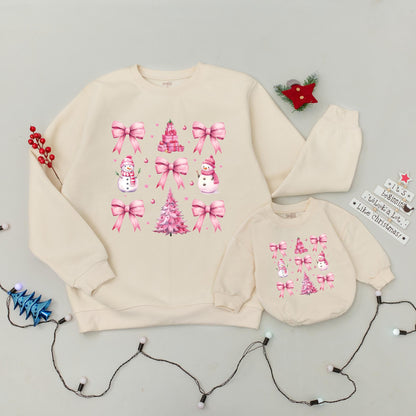 Cozy Retro Christmas Collection: Cute, Matching Family Outfits