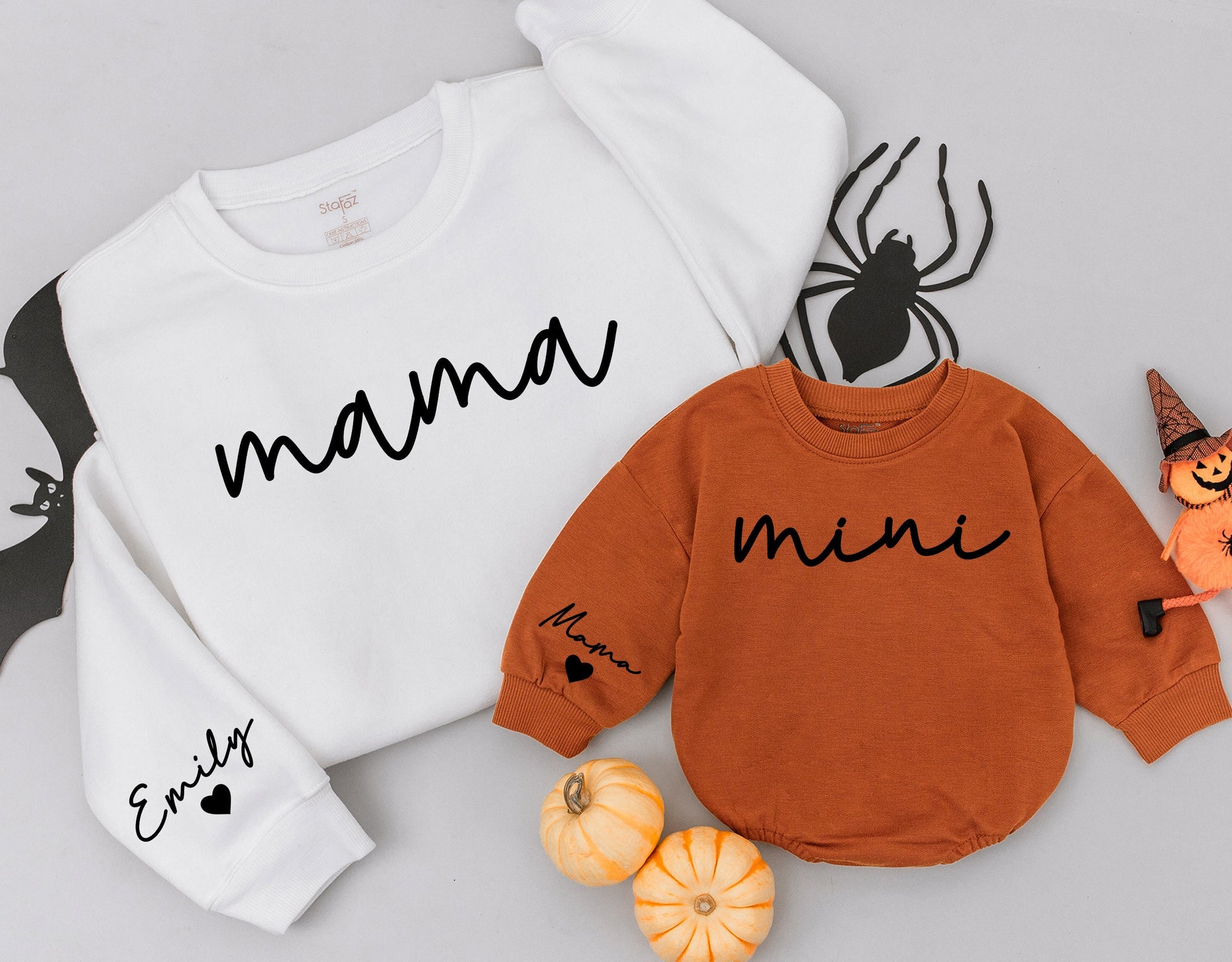 Matching Family Holiday Outfits: Mama, Dada, Baby & Kid Sweater Set