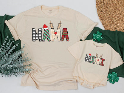 Matching Family Shirt Set, Mom and Baby Holiday Outfit, Christmas Gift