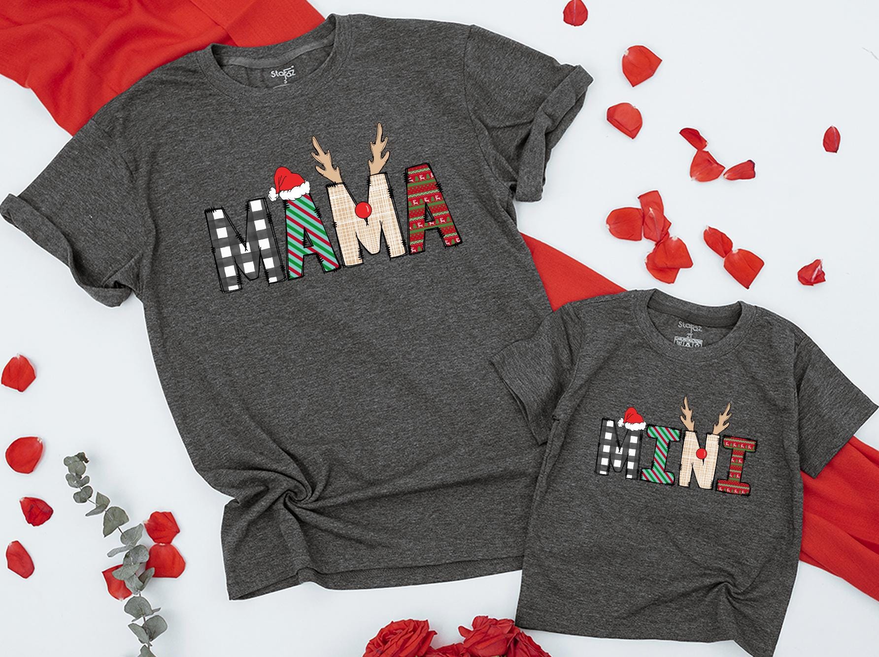 Matching Family Shirt Set, Mom and Baby Holiday Outfit, Christmas Gift