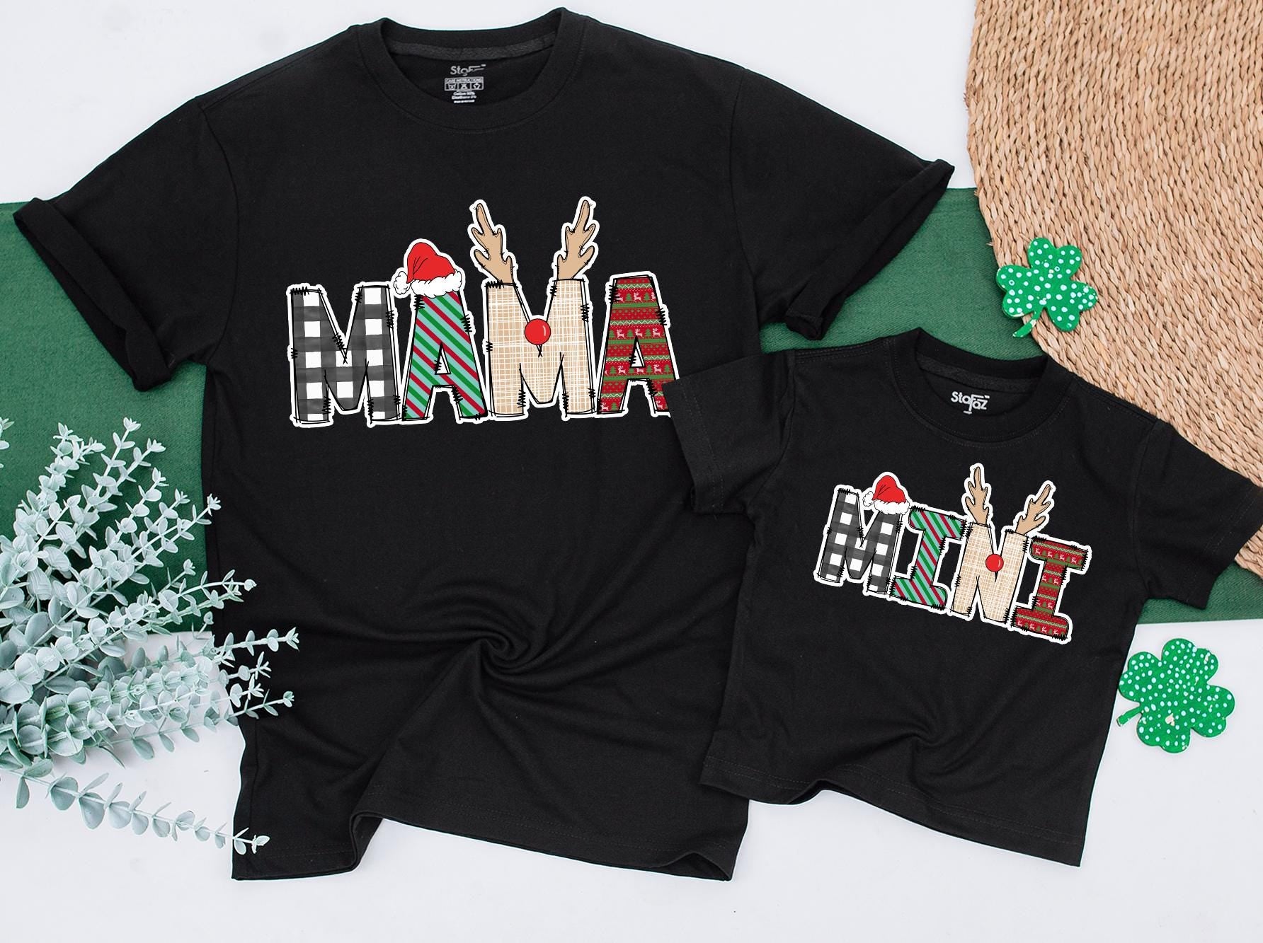 Matching Family Shirt Set, Mom and Baby Holiday Outfit, Christmas Gift