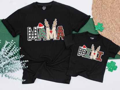 Matching Family Shirt Set, Mom and Baby Holiday Outfit, Christmas Gift
