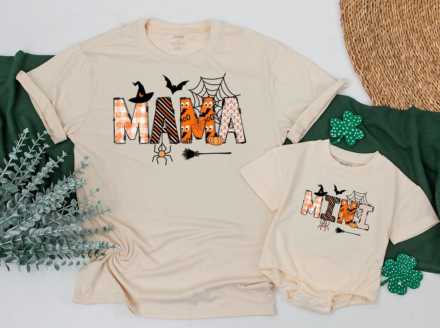 Mama & Mini Halloween Outfits: Matching Family & Baby Girl Gift Set