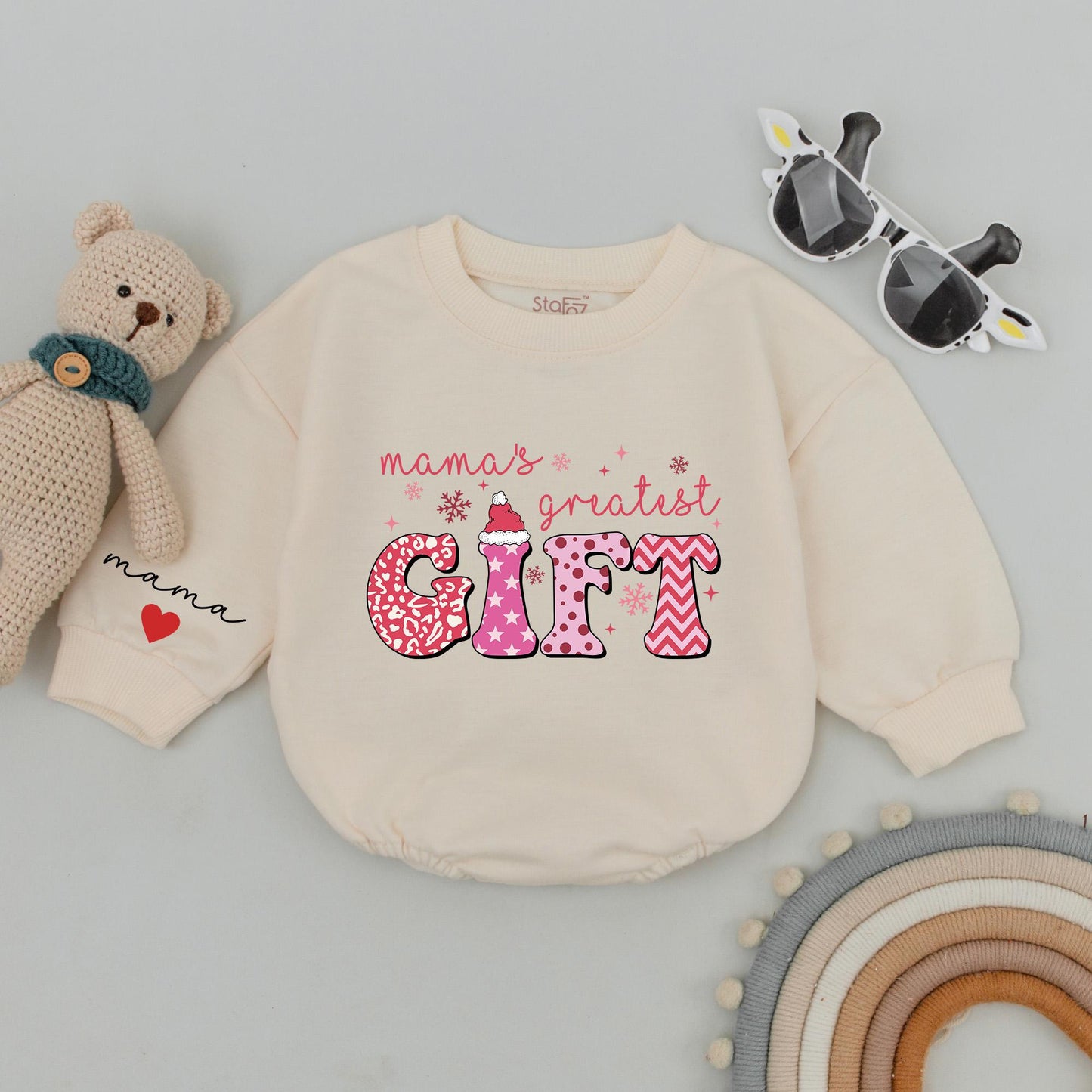 Matching Mama and Mini Sweatshirts for Fall and Christmas Outfits