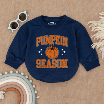 Autumn Harvest Bubble Romper: Perfect Thanksgiving Baby Outfit