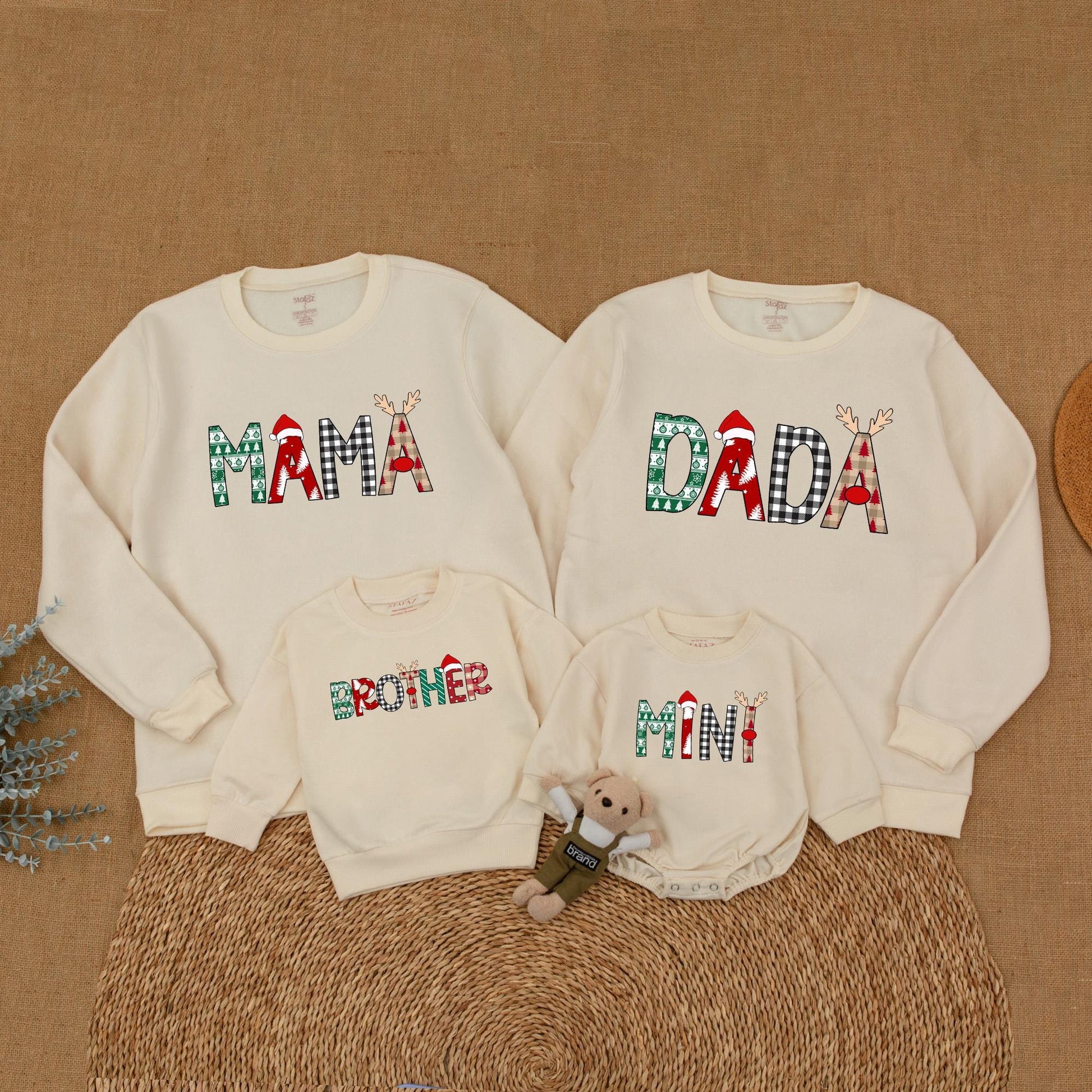 Matching Family Christmas Sweaters & Outfits: Mommy and Me Styles