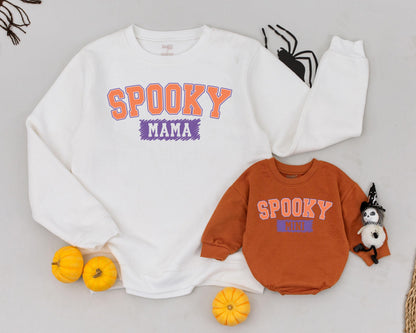 Matching Mama Mini Retro Halloween Outfits: Spooky Family Style