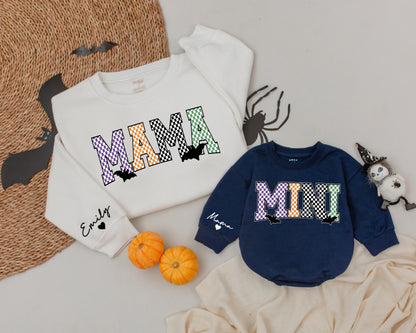 Cozy Checkered Mama & Mini Sweatshirts: Perfect Fall Family Gift