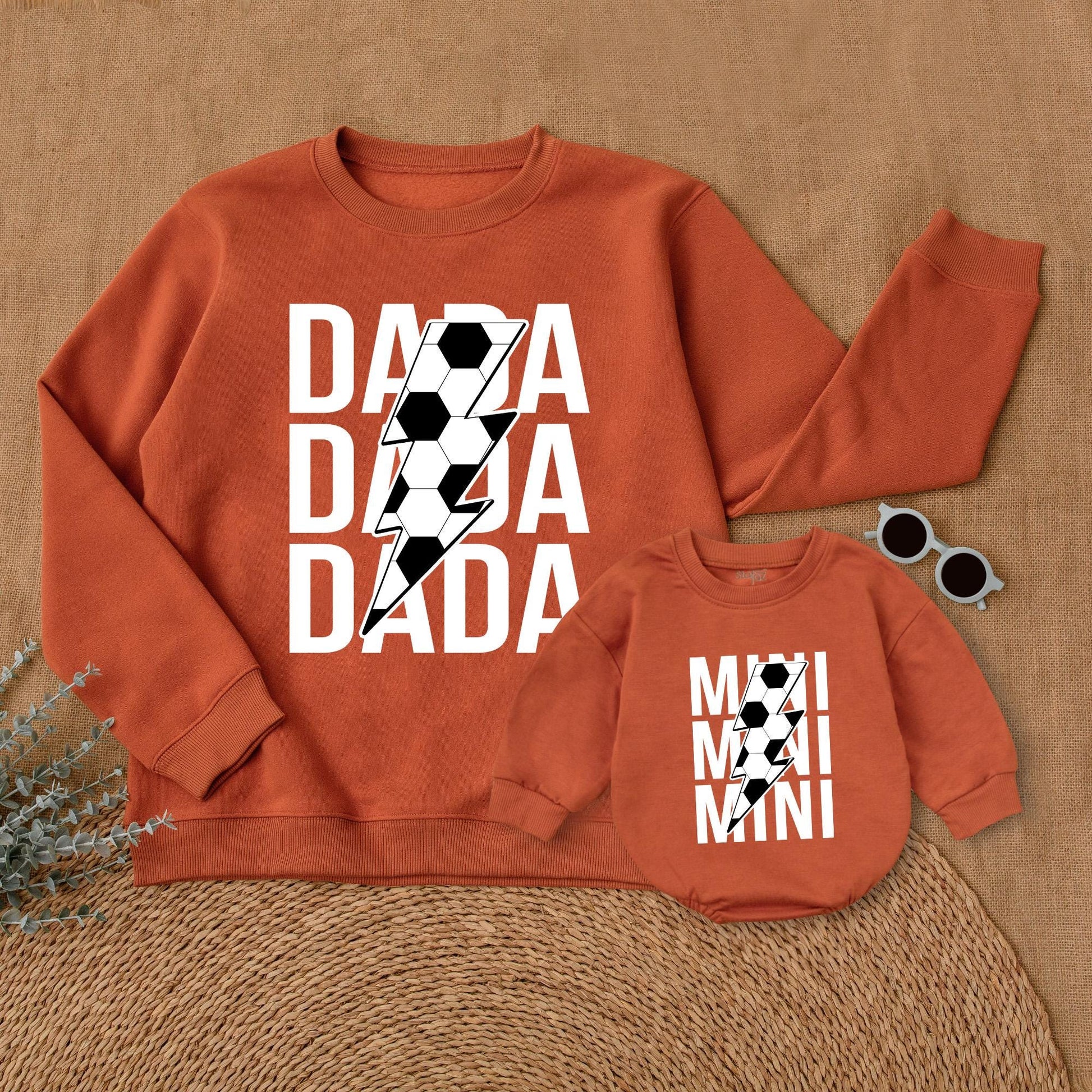 Custom Family Soccer Sweatshirts: Mommy, Daddy & Kids Matching Outfits