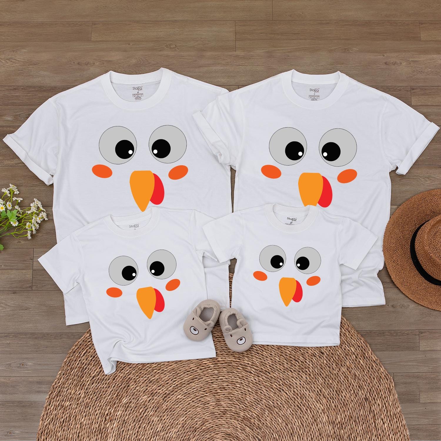 Thanksgiving Baby Romper: Gender Neutral Fall Bodysuit & Toddler Tee  