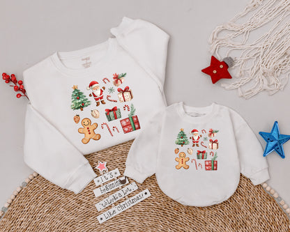 Matching Auntie & Baby Xmas Sweaters: Perfect Holiday Family Gift