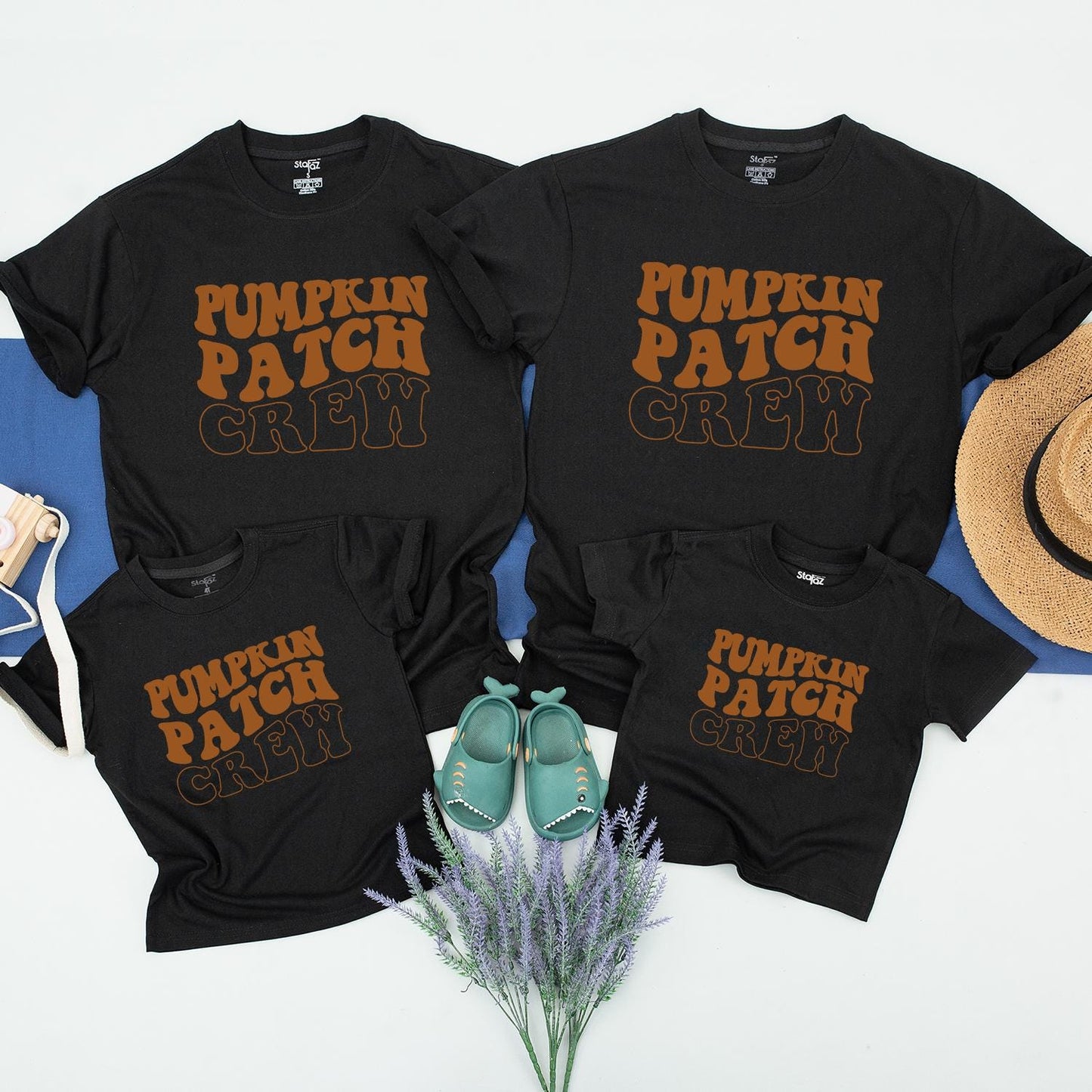 Matching Pumpkin Patch Outfits for Family, Mommy and Me Fall Shirts