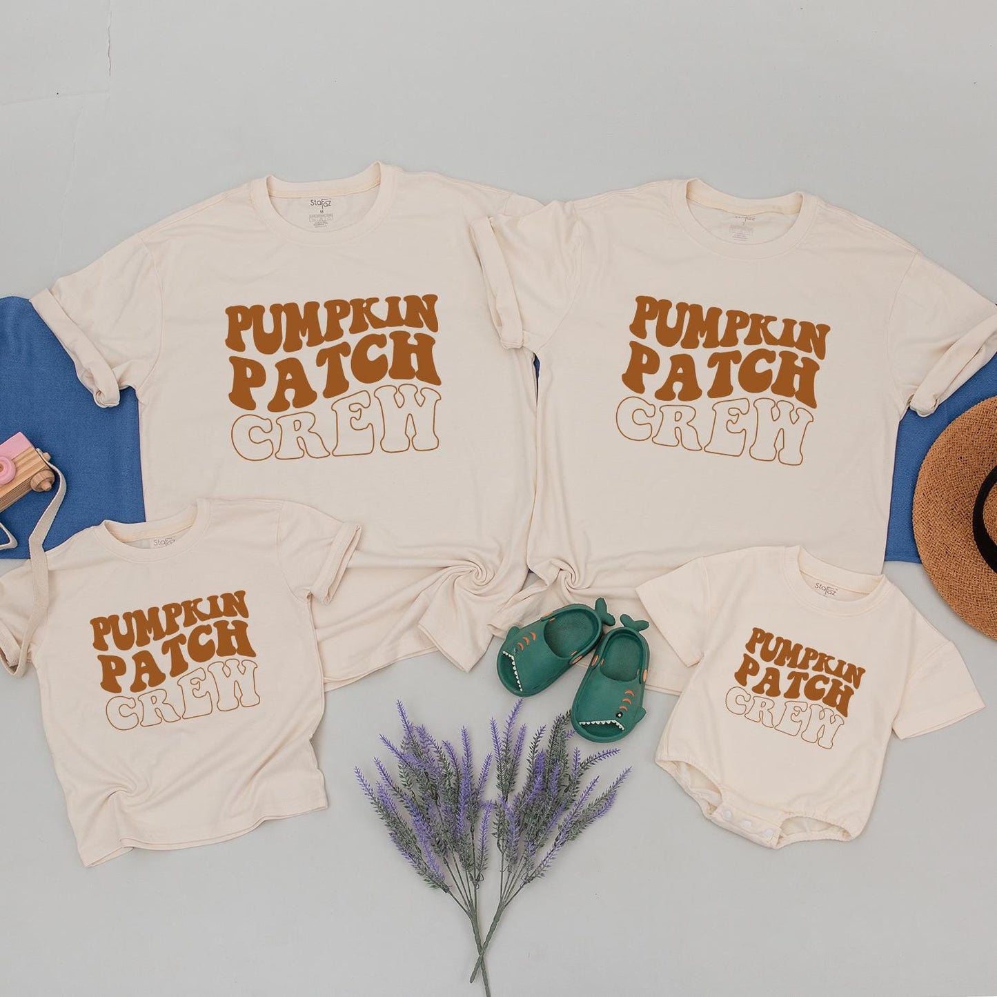 Matching Pumpkin Patch Outfits for Family, Mommy and Me Fall Shirts