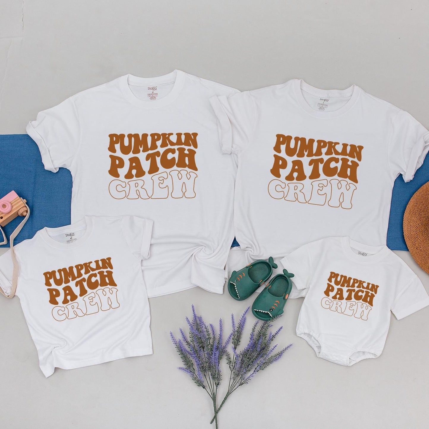 Matching Pumpkin Patch Outfits for Family, Mommy and Me Fall Shirts