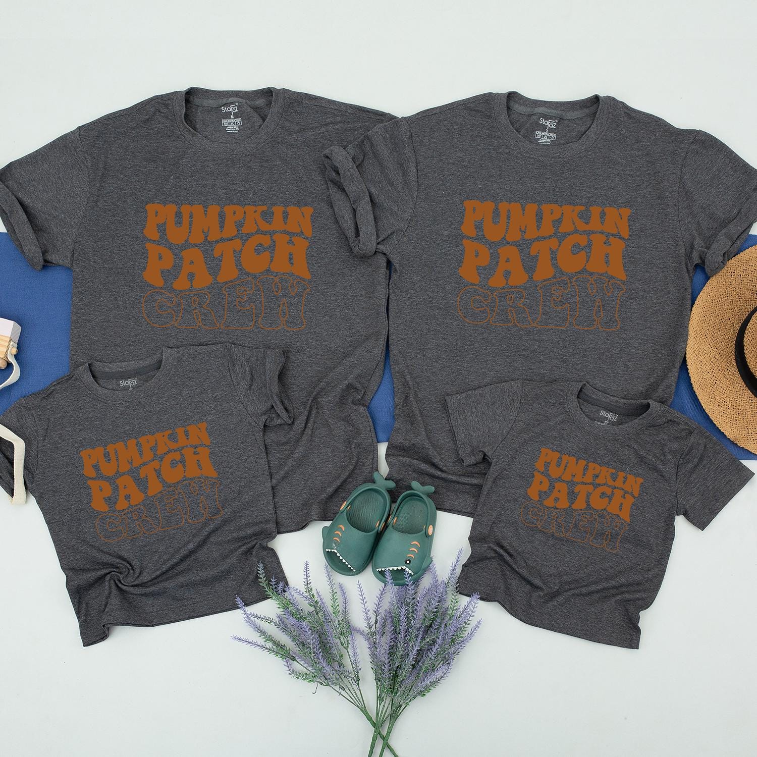 Matching Pumpkin Patch Outfits for Family, Mommy and Me Fall Shirts