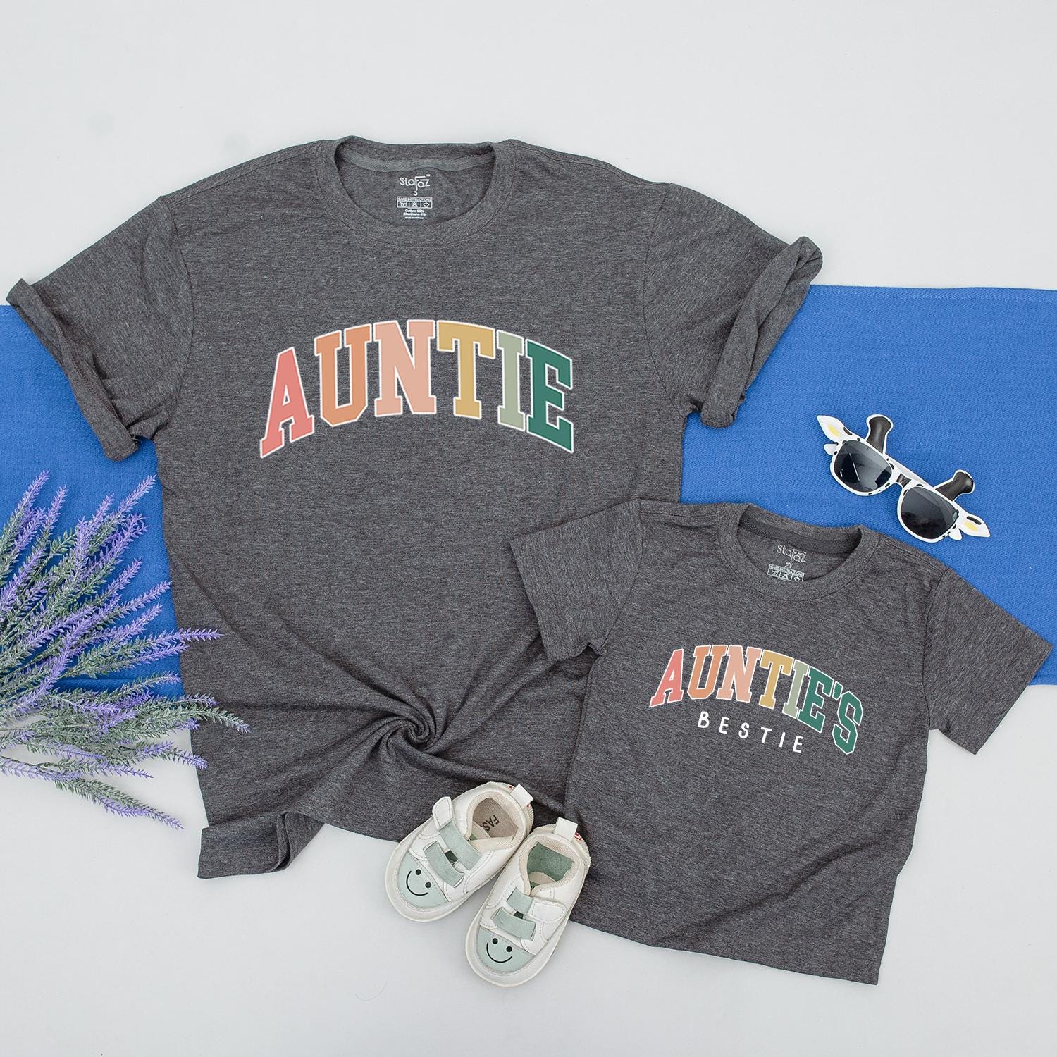 Auntie and Bestie Custom Shirt – Perfect Gifts for Aunt and Baby  