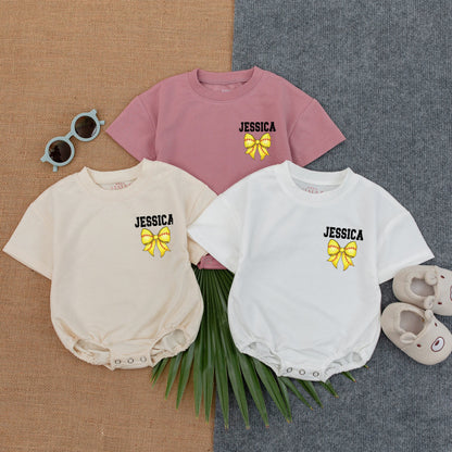 Retro Softball Bubble Romper for Game Day - Baby Shower Gift