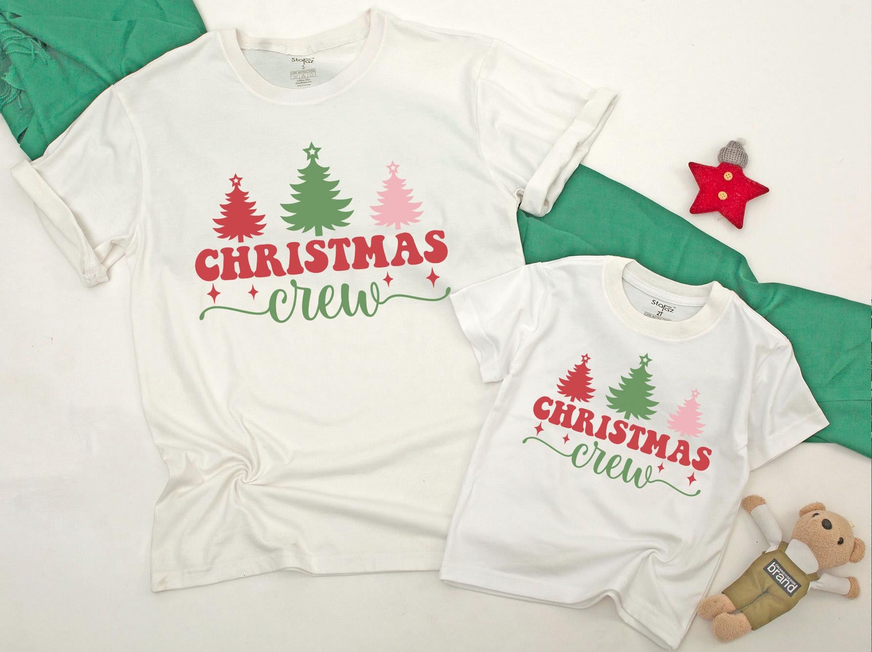 Family Christmas Tree Shirts | Matching Tees & Rompers for Holidays