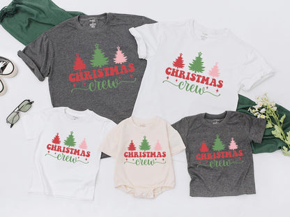 Family Christmas Tree Shirts | Matching Tees & Rompers for Holidays