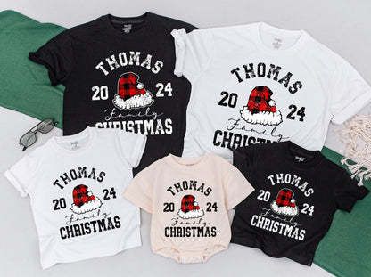 Cozy Custom Family Christmas Tees: Retro Design for All Ages