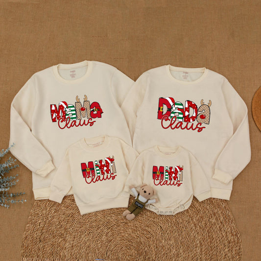 Matching Family Christmas Sweaters: Mama and Mini Holiday Outfits