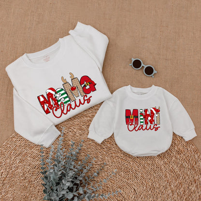 Matching Family Christmas Sweaters: Mama and Mini Holiday Outfits