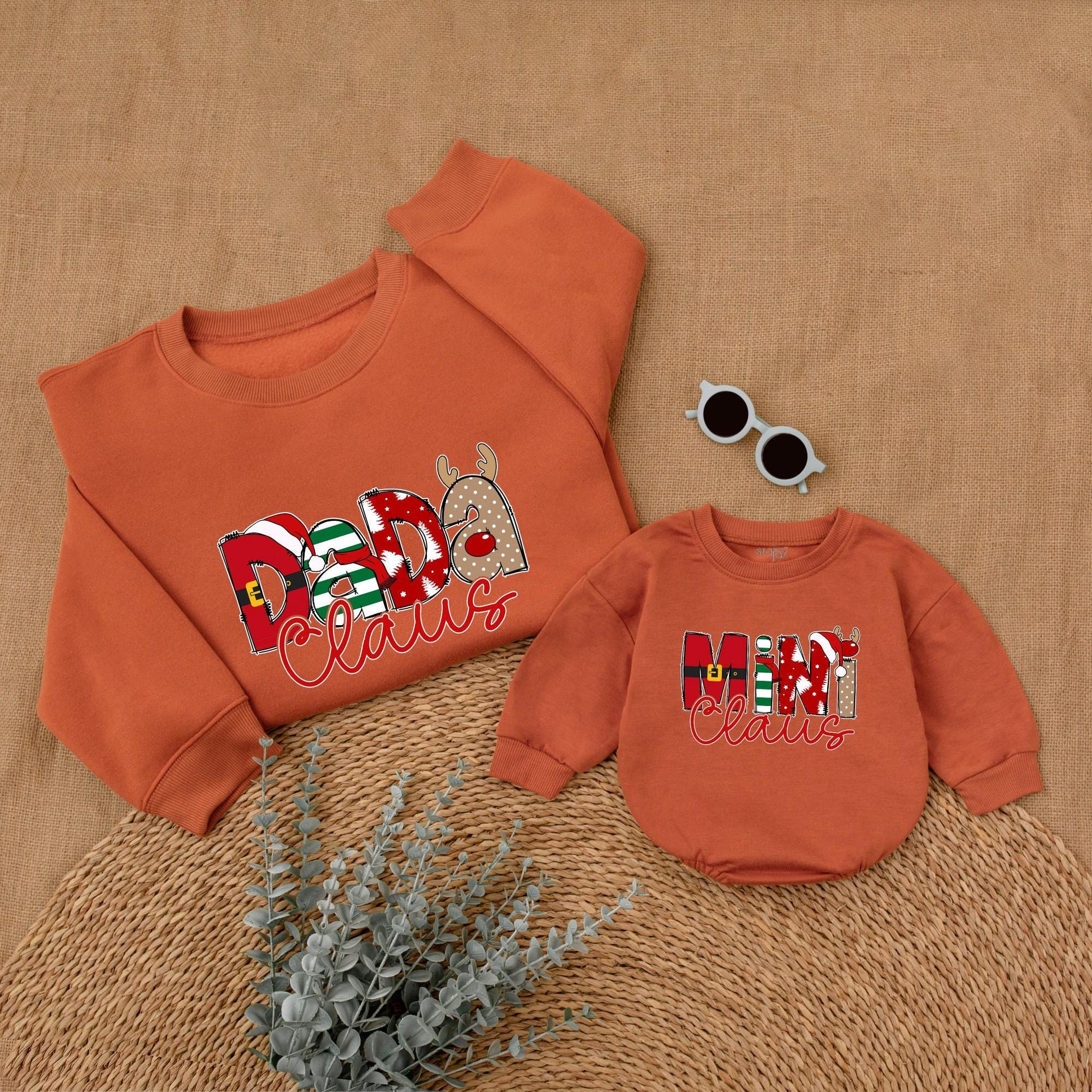 Matching Family Christmas Sweaters: Mama and Mini Holiday Outfits