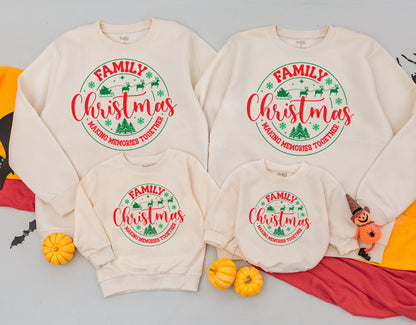 Matching Family Christmas Sweatshirts | Mommy, Daddy & Me Outfits