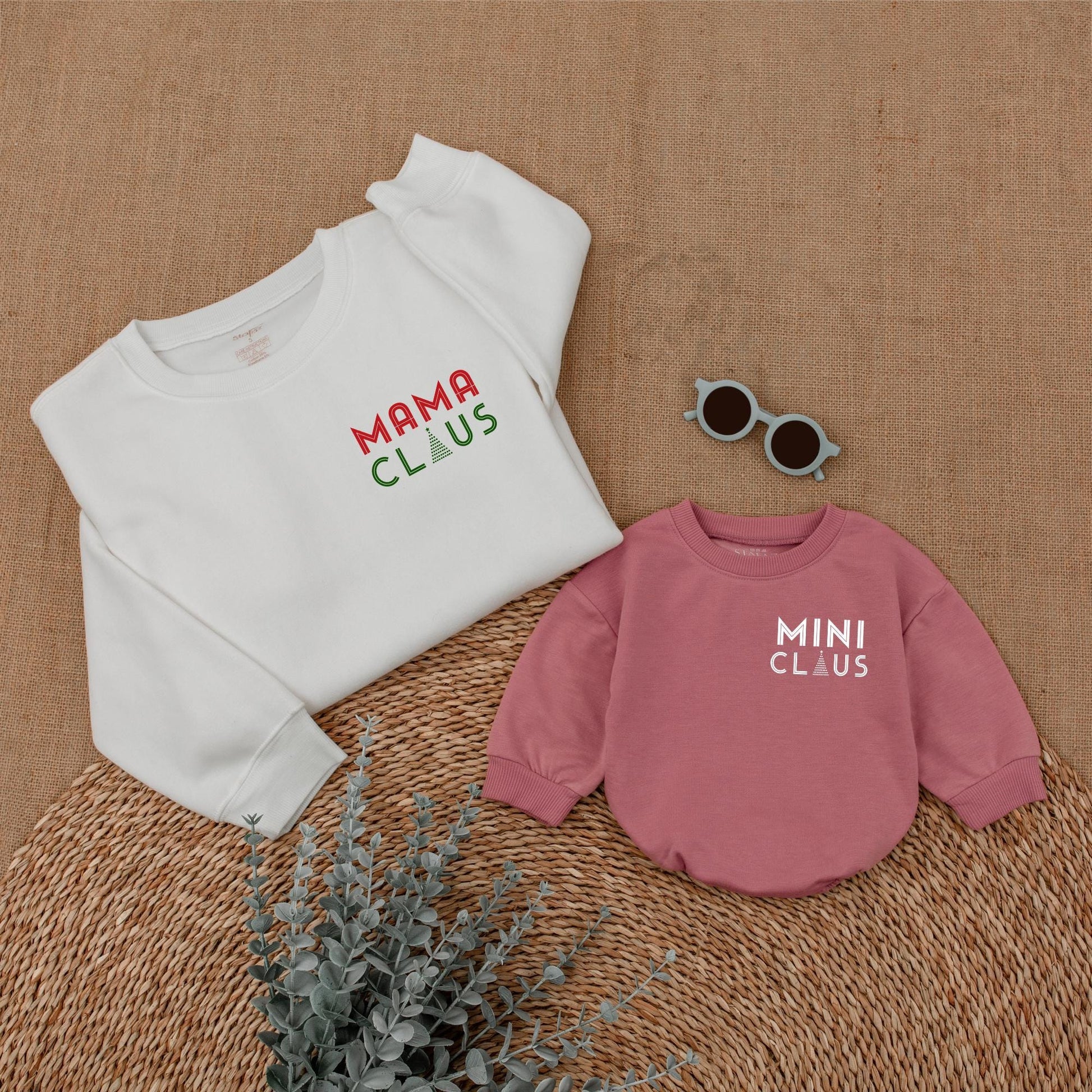 Christmas Family Matching Outfits: Mama, Mini, Dada Sweatshirts
