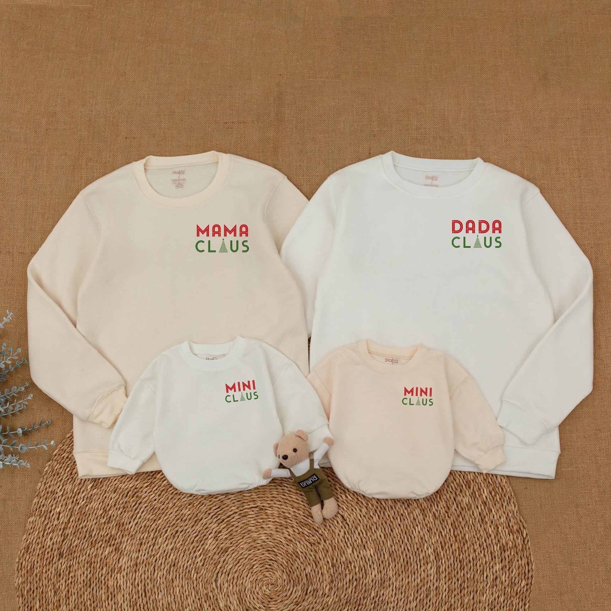 Christmas Family Matching Outfits: Mama, Mini, Dada Sweatshirts