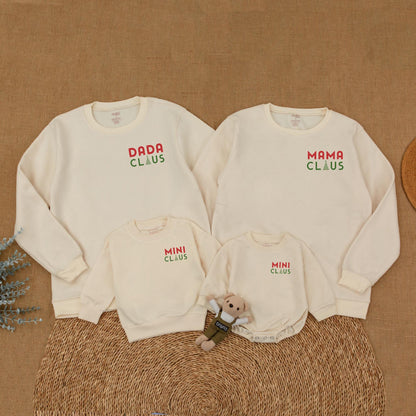 Christmas Family Matching Outfits: Mama, Mini, Dada Sweatshirts