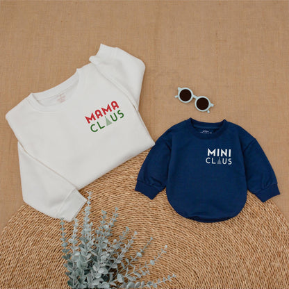 Christmas Family Matching Outfits: Mama, Mini, Dada Sweatshirts